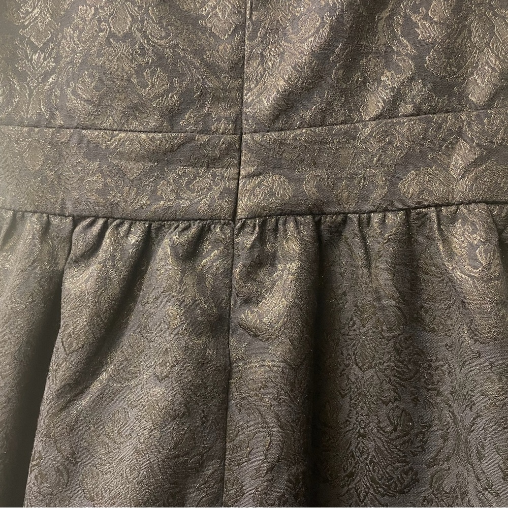 Francesca's Collection Navy Metallic Party / Holiday Dress - Picture 6 of 10